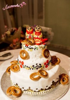 «Свадебный торт "Русская свадьба"»