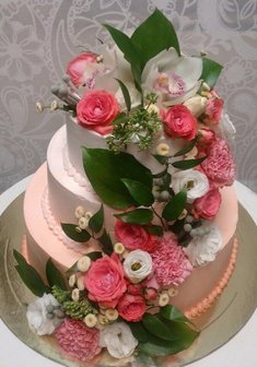 «Торт "Цветочный рай"»