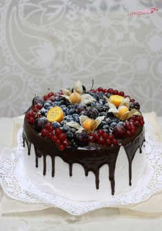 «Торт "Ягоды в сливках"»