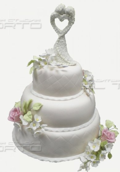 Свадебный торт E26408 - Кондитерская EL Torto