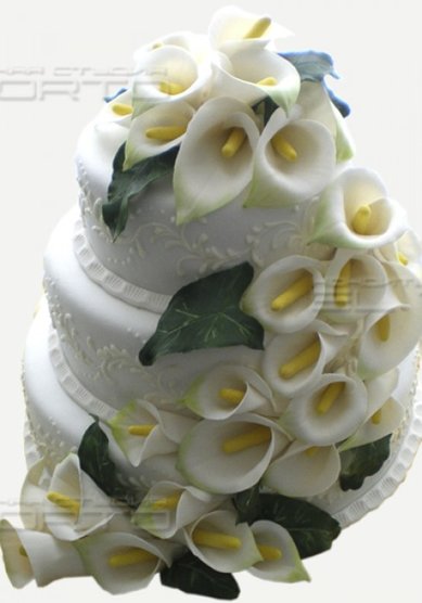 Свадебный торт E26410 - Кондитерская EL Torto