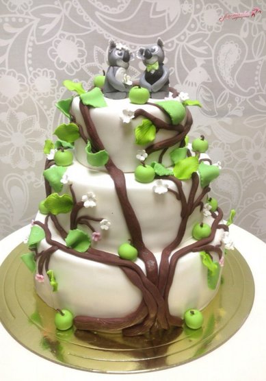 Торт на свадьбу Торт КоАла (Л26469) - Кондитерская Ласточка