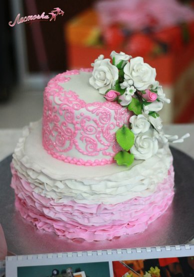 Торт на свадьбу Свадебный торт Мечтатели (Л26473) - Кондитерская Ласточка