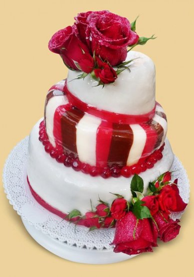 Торт на свадьбу M26511 - Кафе-кондитерская Mon Cher