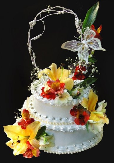 Свадебный торт M26514 - Кафе-кондитерская Mon Cher