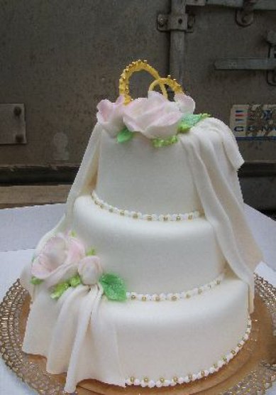 Торт на свадьбу М26553 - Кондитерская Мастер Класс Шоколад