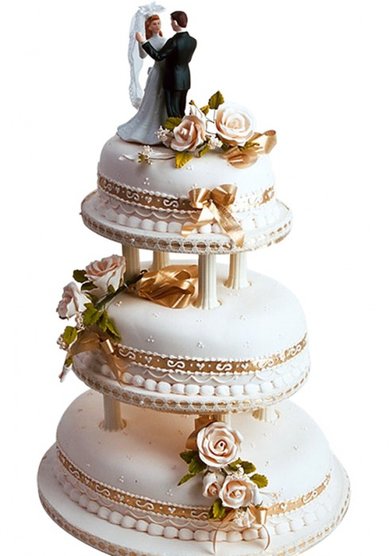 Свадебный торт Т26756 - Торговый дом ТД Лакомка