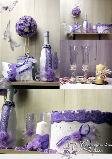 Аксессуар из цветов А4074 - Салон цветов Алла