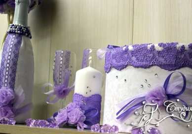 Аксессуар из цветов А4076 - Салон цветов Алла