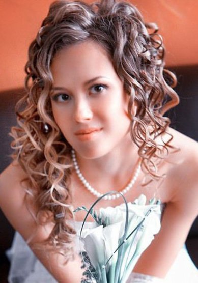 Свадебная прическа С13425 - Стилист-визажист Елена Сергуняева