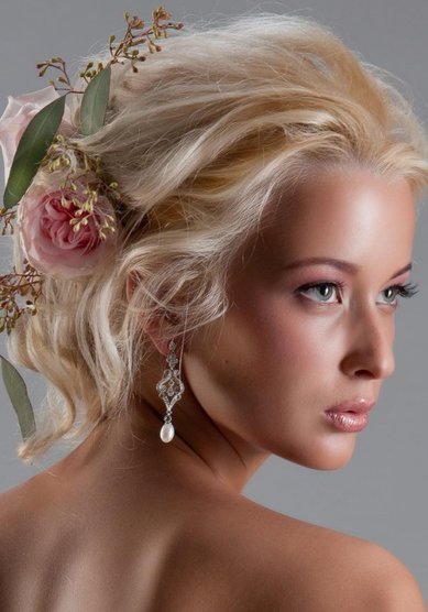 Свадебная прическа С13433 - Стилист-визажист Елена Сергуняева