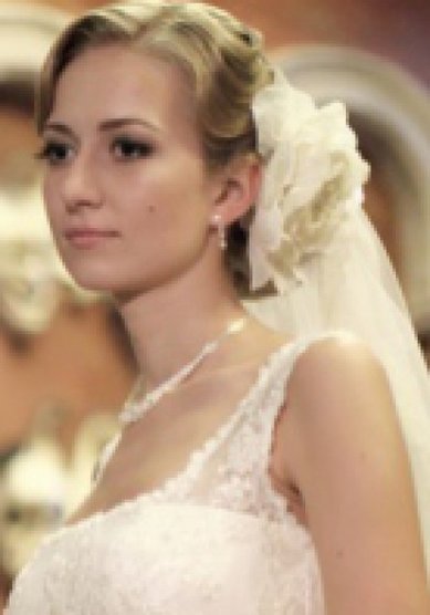 Прическа на свадьбу М13464 - Стилист-визажист Мария Липатникова