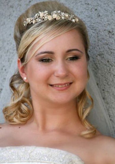Свадебная прическа Н13521 - Стилист-визажист Надежда Цуканова