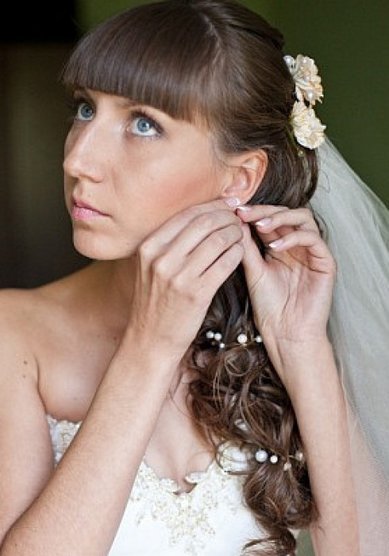 Свадебная прическа Н13529 - Стилист-визажист Надежда Цуканова