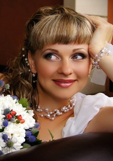 Прическа на свадьбу Н13532 - Стилист-визажист Надежда Цуканова