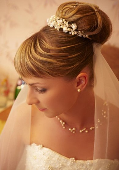 Свадебная прическа Н13535 - Стилист-визажист Надежда Цуканова