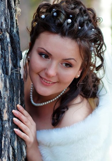 Прическа на свадьбу Н13536 - Стилист-визажист Надежда Цуканова