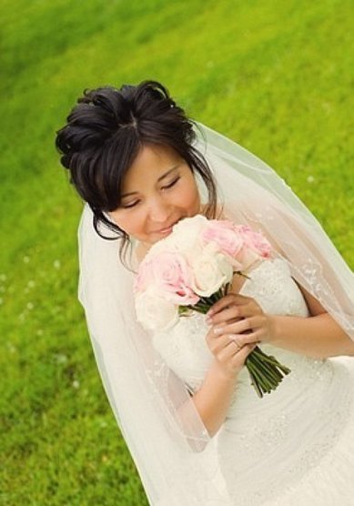 Свадебная прическа Н13671 - Стилист-визажист Наталья Букатина