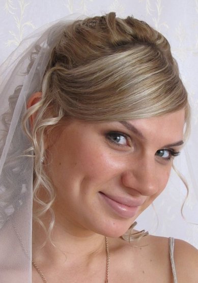 Прическа на свадьбу Н13704 - Стилист-визажист Наталья Жукова