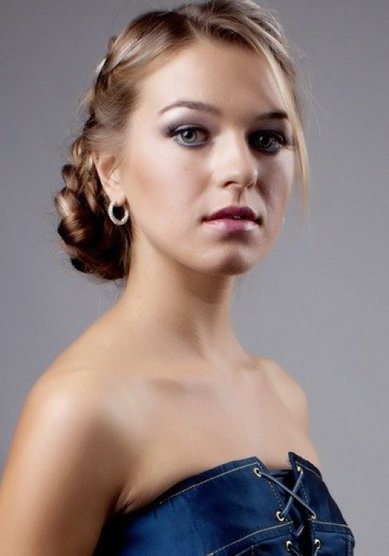 Свадебная прическа К13885 - Стилист-визажист Кристина Патрушева