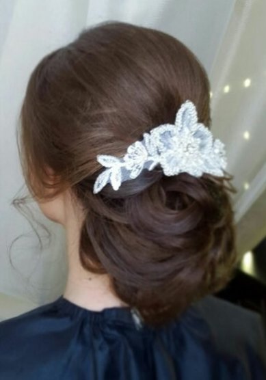 Свадебная прическа Свадебная прическа (Н20367) - Студия свадебного декора Наталья Шварц...