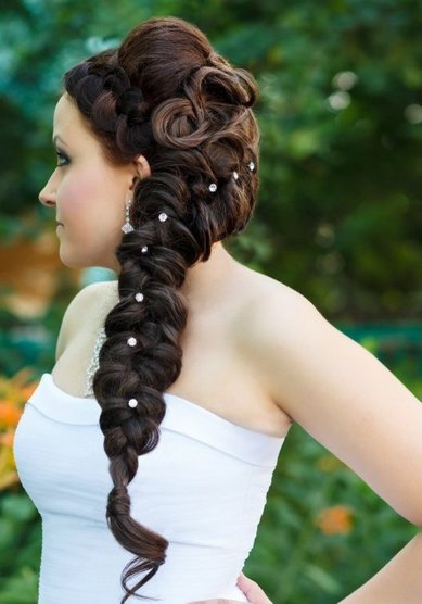 Свадебная прическа Ю21171 - Стилист-визажист Юлия Крассо