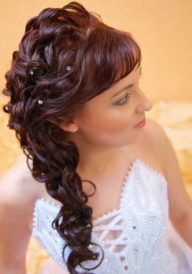 Свадебная прическа Ю21173 - Стилист-визажист Юлия Крассо