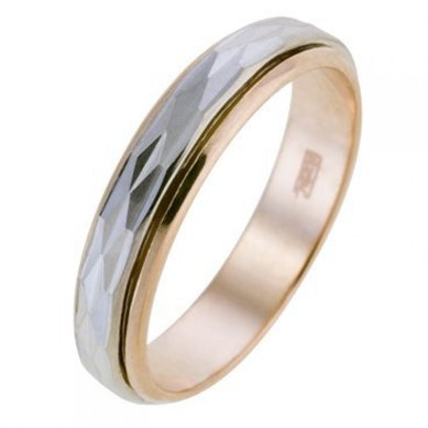 Обручальное кольцо М10133 - Ювелирный бренд Московский ювелирный завод в Новосибирске...