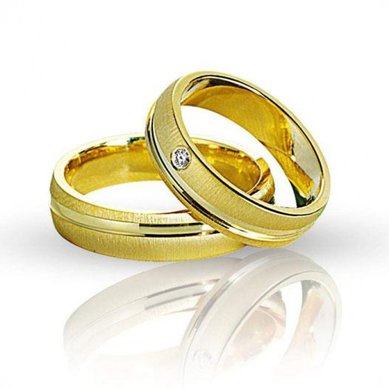 Обручальные кольца 1852 | 1852-З2761 - Ювелирный салон Золотой Олимп