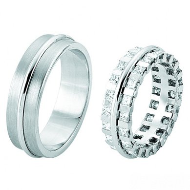 Обручальные кольца 107 | 107-З2767 - Ювелирный салон Золотой Олимп