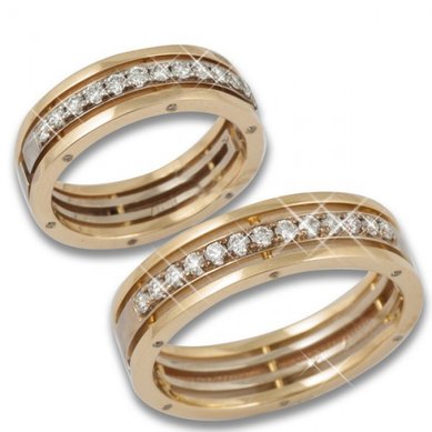 Обручальные кольца 11002575 | 11002575-Р2781 - Ювелирные салоны Русская ювелирная компания №1...