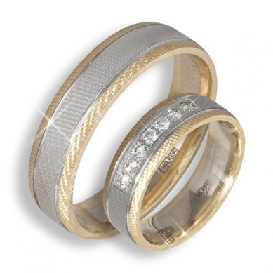 Обручальные кольца д1742 | д1742-Р2782 - Ювелирные салоны Русская ювелирная компания №1