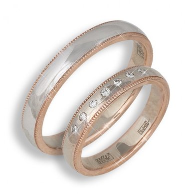 Обручальные кольца с1782 | с1782-Р2783 - Ювелирные салоны Русская ювелирная компания №1