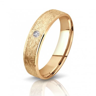 Обручальное кольцо Л-33Ж-Б5621 - Ювелирный салон Бриллиантовый рай