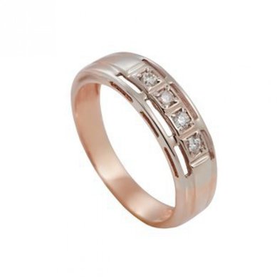 Обручальное кольцо А7045 - Ювелирный салон Алмазный ДомЪ