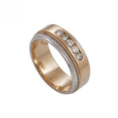 Обручальное кольцо А7050 - Ювелирный салон Алмазный ДомЪ