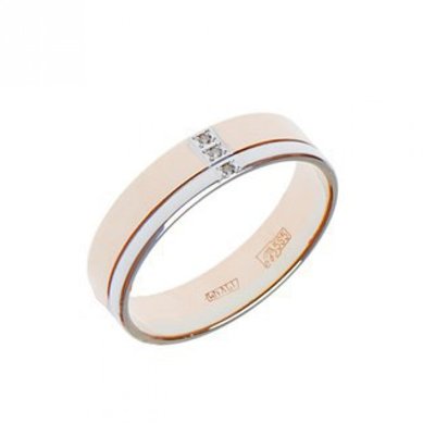 Обручальное кольцо А7057 - Ювелирный салон Алмазный ДомЪ