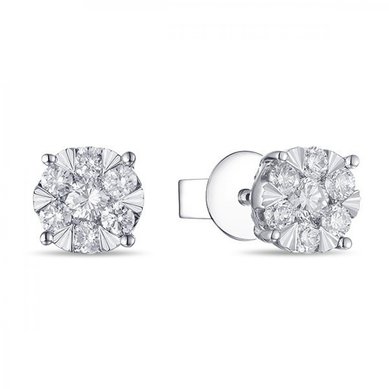 Серьги E2011-1851353BD-М9090 - Ювелирный бренд Московский ювелирный завод в Новосибирске