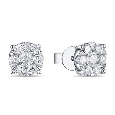 Серьги E2011-1851354BD-М9091 - Ювелирный бренд Московский ювелирный завод в Новосибирске