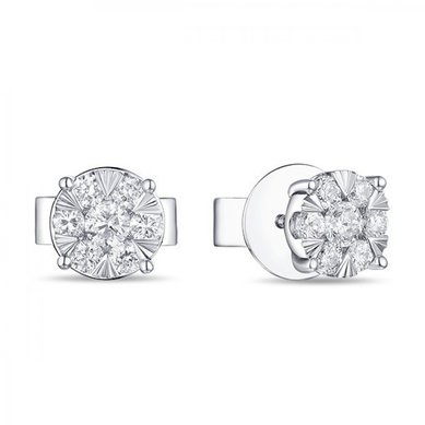 Серьги E2011-1851359BXD-R17-М9093 - Ювелирный бренд Московский ювелирный завод в Новосибирске...