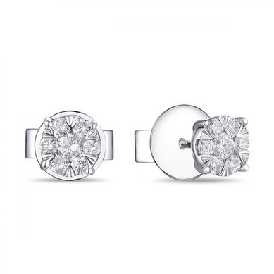 Серьги E2011-1851358BXD-R17-М9094 - Ювелирный бренд Московский ювелирный завод в Новосибирске...