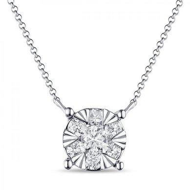 Кулон N2011-1851491DD-М9102 - Ювелирный бренд Московский ювелирный завод в Новосибирске