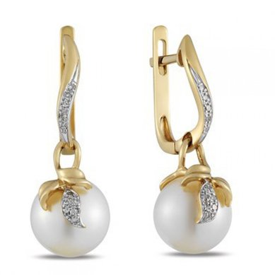 Серьги E108-1982356CP-R17-М9143 - Ювелирный бренд Московский ювелирный завод в Новосибирске