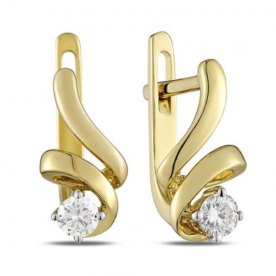 Серьги E108-198470C65D-М9156 - Ювелирный бренд Московский ювелирный завод в Новосибирске