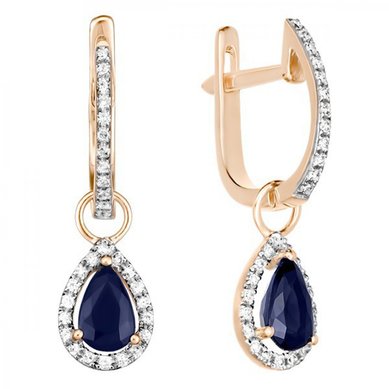 Серьги E108-351423CS-R17-М9157 - Ювелирный бренд Московский ювелирный завод в Новосибирске