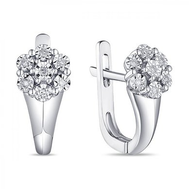 Серьги E108-1982778CD-R17-М9164 - Ювелирный бренд Московский ювелирный завод в Новосибирске