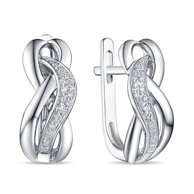 Серьги E108-1982780CD-R17-М9165 - Ювелирный бренд Московский ювелирный завод в Новосибирске