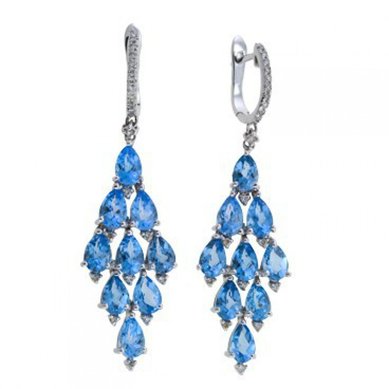 Серьги E189-P02580E-W-BT-М9166 - Ювелирный бренд Московский ювелирный завод в Новосибирске