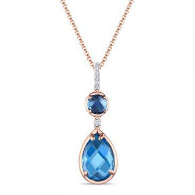 Кулон P2607-1982879DBX-R17-М9191 - Ювелирный бренд Московский ювелирный завод в Новосибирске