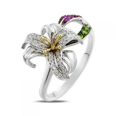 Украшение для невесты R108-1982181AWSX-R17_368-М9195 - Ювелирный бренд Московский ювелирный завод в Новосибирске...